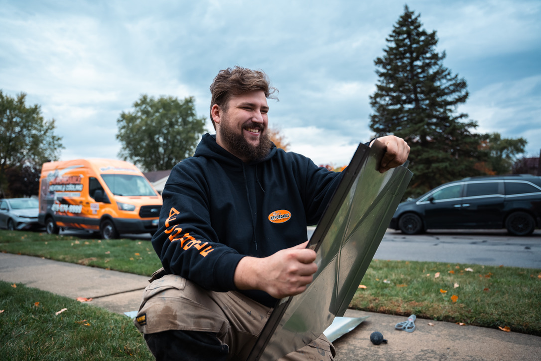 Rick's Affordable Heating & Cooling team