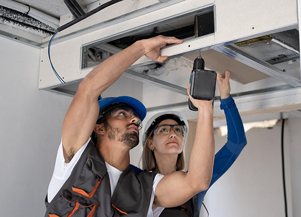 General duct services by Ricks Affordable Heating and Cooling in Perrysburg, Ohio